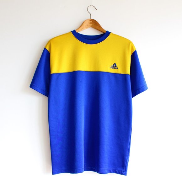 Vintage 90's Adidas Jersey Tee Made In Canada - Picture 3 of 5